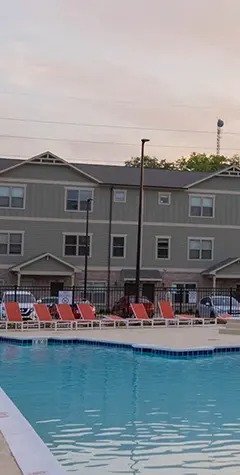 resort style pool