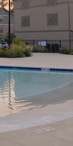 resort style pool
